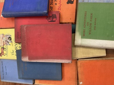 Lot 1317 - Enid Blyton - group of first editions, together with Angela Brazil and Susan Coolidge books. (1 box)
