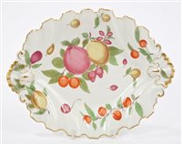 Lot 115 - 18th century Chelsea dessert dish with...