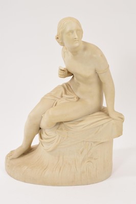 Lot 39 - Copeland parian ware figure of Sabrina