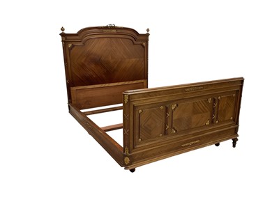 Lot 1446 - Exhibition quality suite of French bedroom furniture, comprising dou...