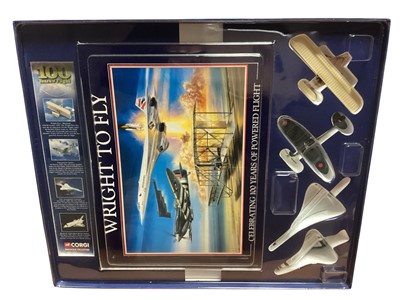 Lot 1762 - Corgi Showcase Collection diecast 100 Years of Flight, boxed CSCA03005 (1)
