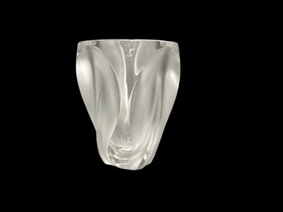 Lot 2215 - Lalique 'Ingrid' vase