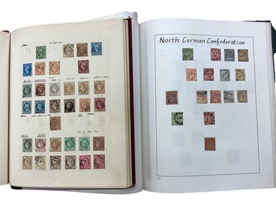 Lot 1120 - Stamps World accumulation in large box to include Germany and France one country collections, early German States, imperfs etc. (Qty)