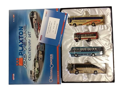 Lot 1849 - Corgi Limited Edition 1001/1380 The Original Omnibus Company 1:76 Scale Paxton Centenary Set, boxed OM49901, Limited. Editon 2409/5000 William & Kate Royal Wedding Presentation Pack, boxed...