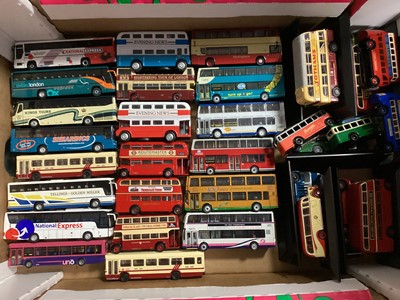Lot 1851 - Days Gone & Oxford loose Buses, Trolley Buses and Commercial Vans (3 boxes)