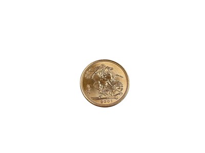 Lot 473 - G.B. - Gold Sovereign Elizabeth II 2001 UNC (1 coin)