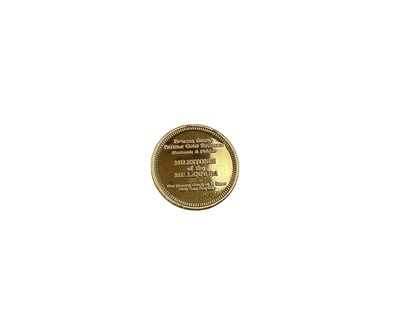 Lot 478 - G.B. - Princess Diana's pattern gold commemorative Sovereign 1997 (N.B. .9999 fine gold Wt. ¼ oz, without Certificate of Authenticity) (1 coin)