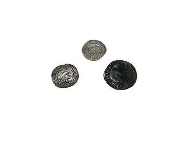 Lot 484 - G.B. - Mixed silver hammered coins to include Henry VIII York Half Groat m/m voided cross, Rev: with TW beside shield hat below (Arch B Wolsey) C. 1530 AF, Mary Groat m/m pomegranate 1553-54 (N....