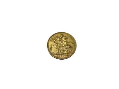 Lot 490 - G.B. - Gold Sovereign Victoria OH 1901P VG (1 coin)