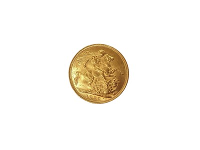 Lot 509 - G.B. - Gold Sovereign Edward VII 1909M EF (1 coin)