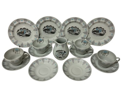 Lot 984 - Wedgwood Travel teawares designed by Eric Ravilious