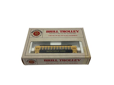 Lot 1862 - Bachmann HO Gauge 2-8-0 Consolidation Steam Locomotive A.T. & S.F. with tender 705 (Smokes & Light), boxed 41-530-02 & Diesel Locomotive SCL/LN No.5131, boxed 41-650-23, plus Brill T...