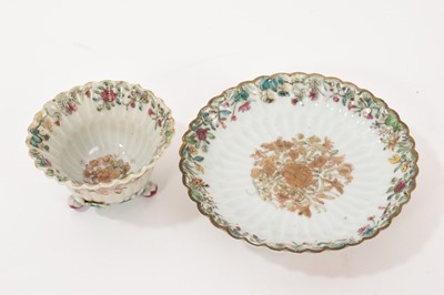 Lot 27 - Unusual Chinese porcelain tea bowl and saucer