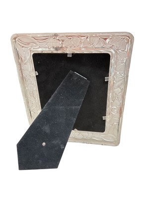 Lot 5039 - Waterford Crystal Marquis photograph frame with floral decoration