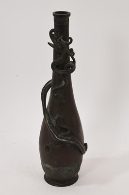 Lot 797 - Antique Chinese bronze vase, probably 19th century