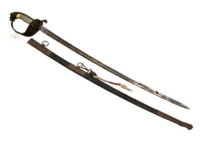 Lot 912 - Imperial German Naval Officer's sword with scabbard
