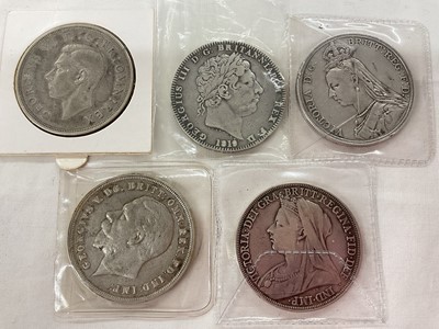 Lot 547 - G.B. - Mixed silver Crowns