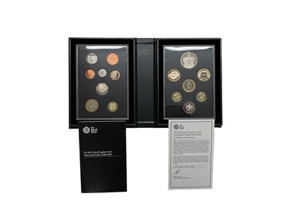 Lot 536 - G.B. - Royal Mint collector fifteen coin proof set 2013 (N.B. Cased - as issued with Certificate of Authenticity) (1 coin set)