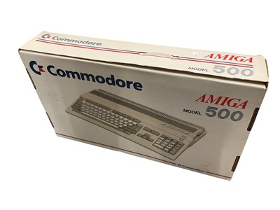 Lot 2714 - Commodore Amiga 500 together with games and accessories