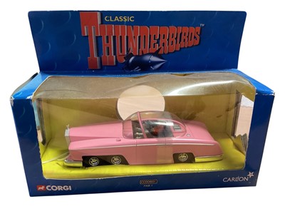 Lot 1920 - Corgi (c2003) Gerry Anderson Thunderbirds pink diecast FAB1 Rolls Royce with Parker & Lady Penelope figures, in window box CC00601 (1)