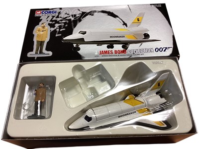 Lot 1923 - Corgi Classics James Bond 007 Collection Citroen 2CV & James Bond Figure Set, boxed 65301 and Space Shuttle & Hugo Drax Figure Set, boxed 65401 (2)