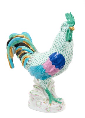 Lot 59 - Large Herend cockerel