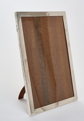 Lot 237 - Large Edwardian silver photograph frame