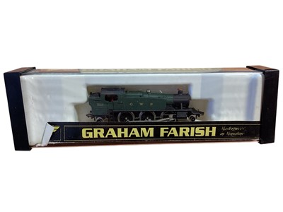 Lot 1925 - Graham Farish N Gauge 2-6-0 GWR green Prairie Tank Engine 3114 with four Pullman coaches and Peco 4-6-0 LMS black NL21 Jubilee Class tender locomotive with six Lima maroon coaches, rolling stock...