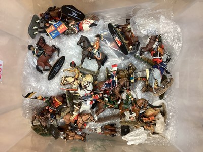 Lot 1927 - Del Prado mounted diecast, approx 120 (3 boxes)