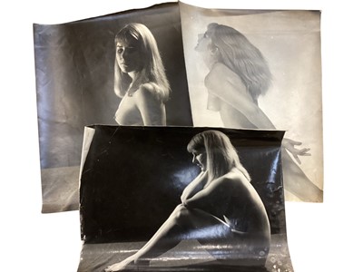 Lot 1105 - Postcards & photographs of glamour, pin-ups, semi-nude & others mostly 1960s (Qty)