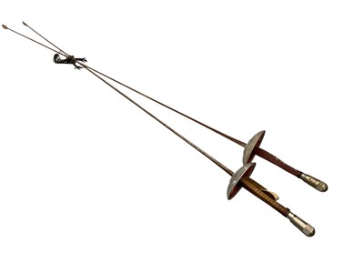 Lot 972 - Pair fencing foils