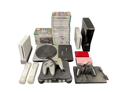 Lot 2715 - Games and consoles to be sorted.