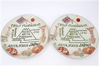 Lot 134 - Pair unusual late 19th / early 20th century...