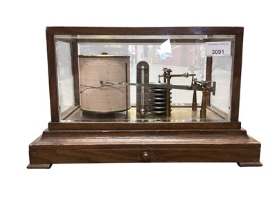 Lot 3091 - Edwardian barograph