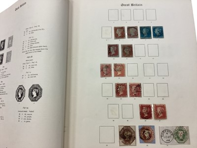 Lot 1178 - Stamps- world selection in two albums, (1 box).