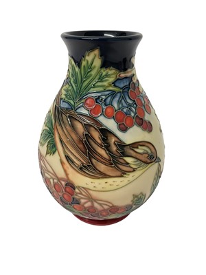 Lot 65 - Moorcroft Inglewood pattern vase