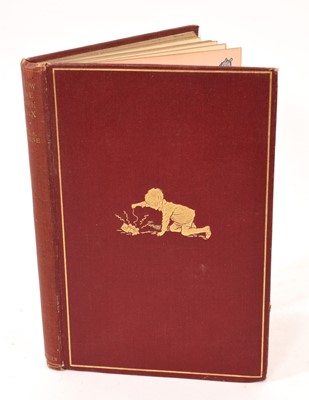 Lot 794 - A. A. Milne - Now We Are Six, 1st edition, published 1927, gilt tooled red cloth binding