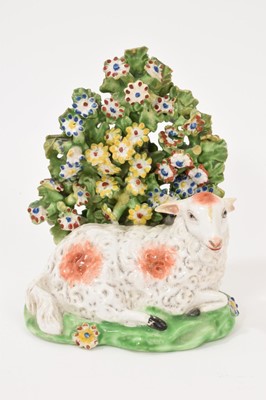 Lot 94 - Derby recumbent sheep, circa 1820