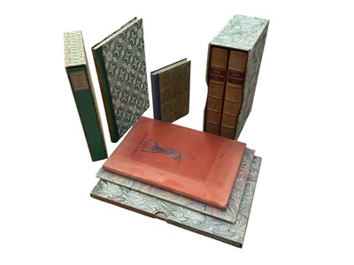Lot 1345 - Private Press - group of limited edition publications, including Nonesuch Press - Astrophel and Stella, 675/725; Histories told by Mother Goose, 1925, 276/1250
