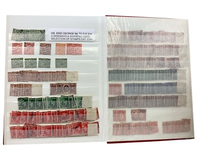 Lot 1183 - Stamps- GB and World selection inc penny plates mint sheets etc in albums, (2 boxes).