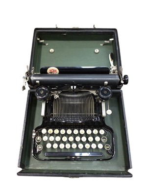 Lot 3005 - Early Corona portable typewriter