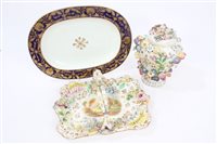 Lot 124 - 18th century Derby potpourri vase and cover...