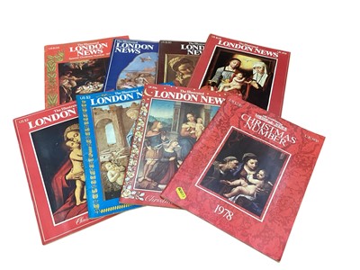 Lot 1167 - The Illustrated London News. Set of 8 Christmas issues from the 1970s