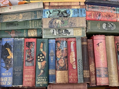 Lot 1389 - Box of old books with decorative bindings