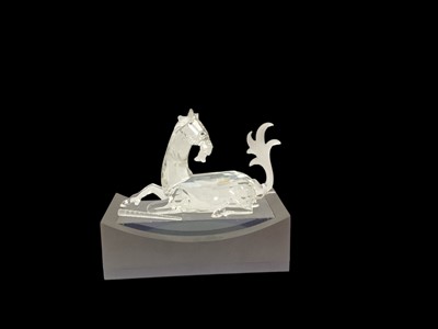 Lot 2293 - Swarovski Crystal Annual Edition 1996 Fabulous Creatures - The Unicorn, boxed