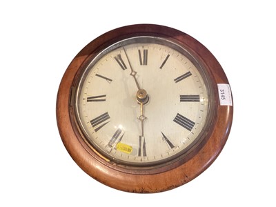 Lot 3145 - Victorian postman’s clock