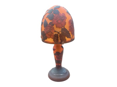 Lot 2308 - Tiffany style desk lamp