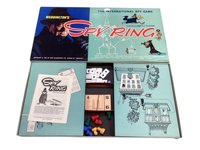 Lot 1972 - Waddington's (c1960's) board games including Spy Ring and The Battlecruiser of the Little Big Horn, in original boxes (2j