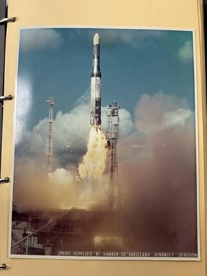 Lot 1149 - Album of photos relating to rocket testing