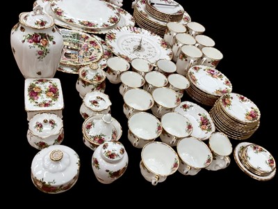 Lot 2325 - Royal Albert Old Country Roses tea, coffee and dinner service